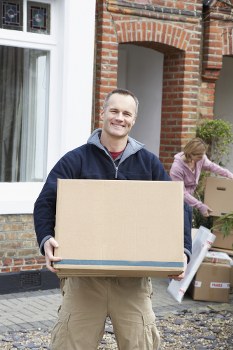 Professional office relocation services in Pentonville with moving boxes and workspace planning