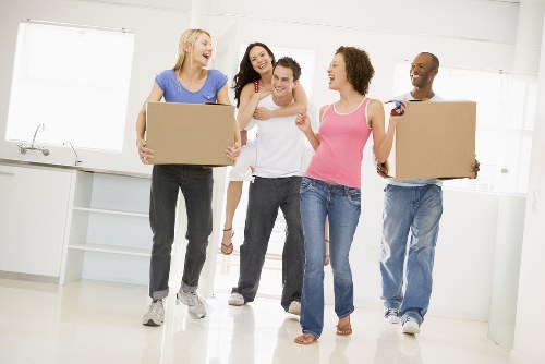 Furniture removal team handling bulky household items in Pentonville