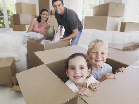 Cardboard packing boxes and moving supplies in Pentonville