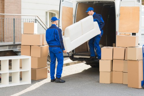 Insurance and safety measures for a Pentonville moving service