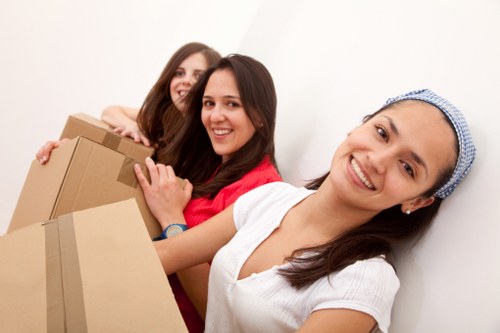 Packing and preparing items for a Pentonville man with van service