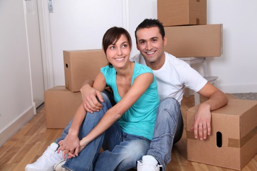Moving van and home contents arranged for a local Pentonville relocation