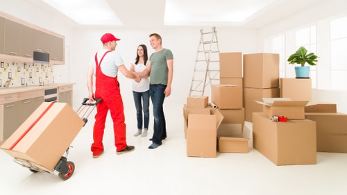 Commercial furniture relocation support for a Pentonville business