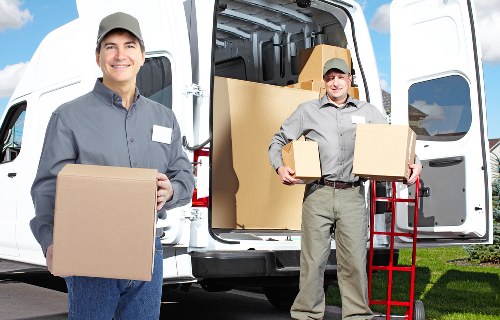 Same-day van transport service for Pentonville removals